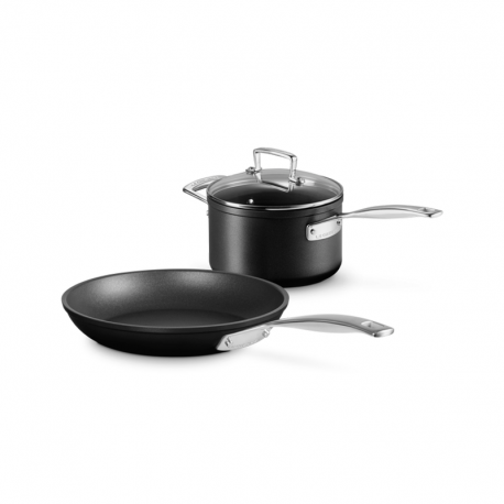 Conjunto de 2 Peças Anti-Aderentes Preto - Le Creuset LE CREUSET LC51851000010000