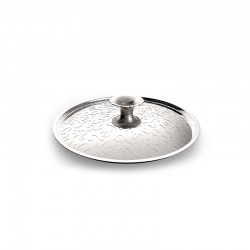 Lid ø24cm - Dressed Steel - Alessi ALESSI ALESMW200/24