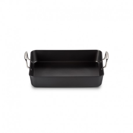 Bandeja Asadora Rectangular Antiadherente 35cm Negro - Le Creuset LE CREUSET LC52104350010101