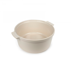 Soufflé Dish Ecru 25cm - Appolia - Peugeot Saveurs