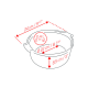 Soufflé Dish Ecru 25cm - Appolia - Peugeot Saveurs PEUGEOT SAVEURS PG60718