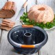 Molde Bundt Redondo 22cm Negro - Le Creuset LE CREUSET LC46076220010000