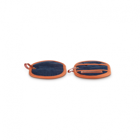 Set de 2 Agarradores Skillet Denim Azul Y Marrón - Le Creuset LE CREUSET LC45900007760800