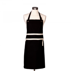 Delantal Chef Negro - Le Creuset