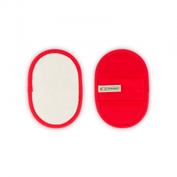 Set of 2 Fingergrip Pot Holder Cerise - Le Creuset