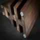 Magnetic Knife Block Fan Design - ENNO Wood - Gefu GEFU GF13959