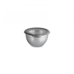 Mixing Bowl with Glass Lid 19cm Steel - Le Creuset LE CREUSET LC41600190010100