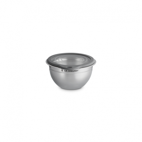 Mixing Bowl with Glass Lid 19cm Steel - Le Creuset LE CREUSET LC41600190010100
