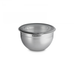 Bol Mezclador con Tapa de Vidrio 27cm Inox - Le Creuset LE CREUSET LC41600270010100
