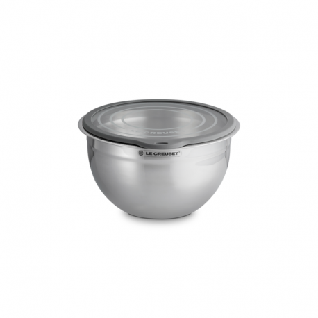 Taça Misturadora com Tampa de Vidro 27cm Inox - Le Creuset LE CREUSET LC41600270010100