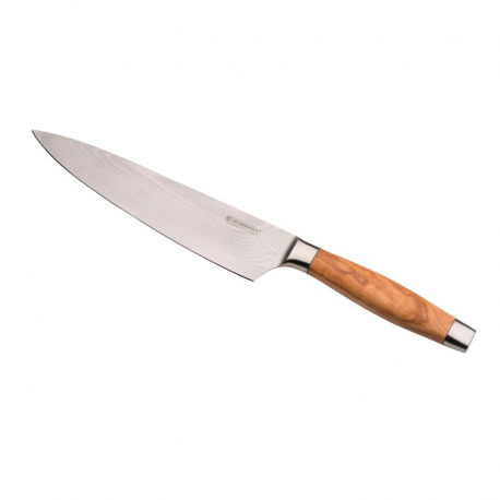 Cuchillo Chef 15cm con Mango de Madera de Olivo Acero - Le Creuset LE CREUSET LC98000315000200