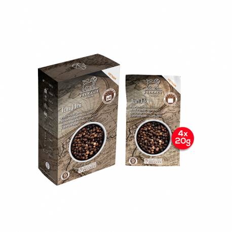 Sachets of Vietnamese Black Pepper Tan Hoi 80gr - Peugeot Saveurs PEUGEOT SAVEURS PG42417