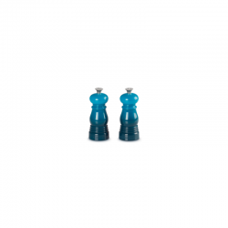 Set Molinillo de Sal y Pimienta Mini Deep Teal - Le Creuset