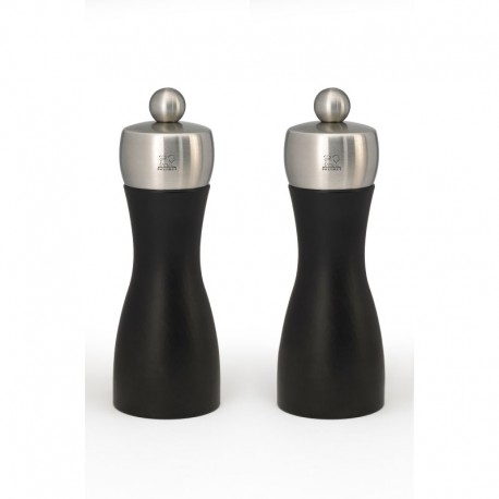 Conjunto Moinho Sal e Pimenta 15cm - Fidji Duo Preto - Peugeot Saveurs PEUGEOT SAVEURS PG2/17132