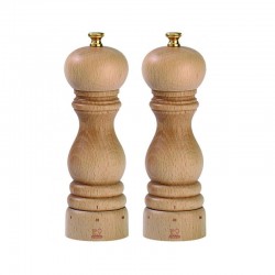 Salt and Pepper Mill Set 18cm - Paris U´Select Natural - Peugeot Saveurs