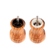 Duo Pepper and Salt Mills 10cm - Bistro Wood - Peugeot Saveurs PEUGEOT SAVEURS PG2/38212