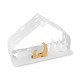 Presépio de Natal - Bark Crib Branco E Dourado - Alessi ALESSI ALESBM09W
