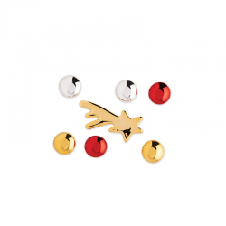 Set of 6 Magnet Set - Bark for Christmas - Alessi