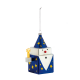 Adorno Navidad Mago Cubo - Le Palle Quadrate - Alessi ALESSI ALESGJ0210