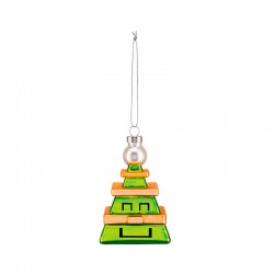 Adorno Árbol Navidad Cubo - Le Palle Quadrate - Alessi ALESSI ALESGJ024