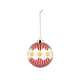 Adorno de Navidad Rayas y Bolas Rojo - Delight - Alessi ALESSI ALESNZ041