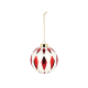 Christmas Bauble Rhombus - Delight White, Red And Gold - Alessi ALESSI ALESNZ046