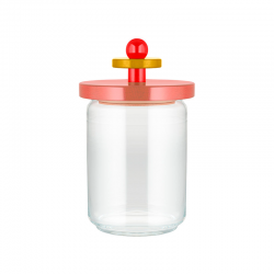 Tarro de Almacenamiento 1L Rosa Rosa, Rojo Y Amarillo - Alessi ALESSI ALESES16/1002