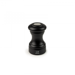Salero Negro Mate 9cm - Bistro - Peugeot Saveurs