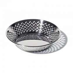 Cesta/Frutero Redondo Perfurado Ø25Cm Inox - Alessi ALESSI ALES5021/25