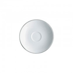 Set de 4 Platillos para Café - Mami Platinum Branco - Alessi ALESSI ALESSG70/88