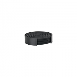 Set of 4 Coaster Black - Rocks - Zone Denmark