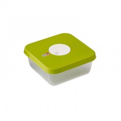 Storage Square Container with Datable Lid 1,2Lt - Dial Green - Joseph Joseph