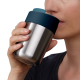 Travel Mug with Flip-Top Cap Inox - Sipp Anthracite - Joseph Joseph JOSEPH JOSEPH JJ81125