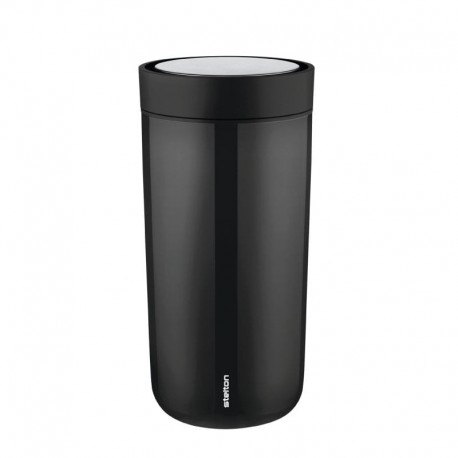 Vaso Térmico 340ml - To Go Click Negro Negro Metalizado - Stelton STELTON STT580-1