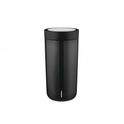 Vaso Térmico Inox Negro 400ml - To Go Click - Stelton
