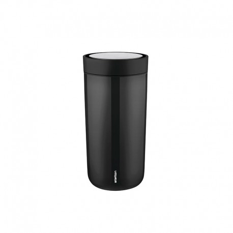 Copo Térmico Inox Preto 400ml - To Go Click - Stelton STELTON STT680-1