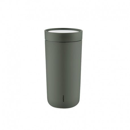 Vaso Térmico Inox Verde Oscuro 400ml - To Go Click - Stelton STELTON STT680-26