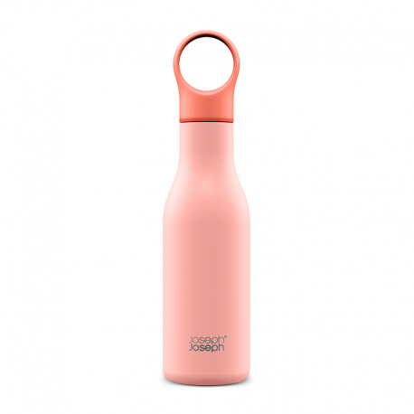 Vacuum Insulated Water Bottle 500ml Coral - Loop - Joseph Joseph JOSEPH JOSEPH JJ81119