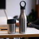 Vacuum Insulated Water Bottle 500ml Steel/Anthracite - Loop - Joseph Joseph JOSEPH JOSEPH JJ81121