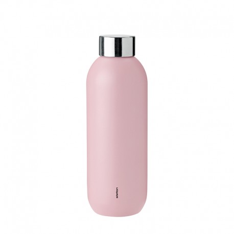 Garrafa de Água 600ml - Keep Cool Rosa Claro - Stelton STELTON STT355