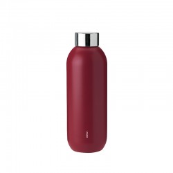 Drinking Bottle 600ml - Keep Cool Warm Maroon - Stelton STELTON STT355-4