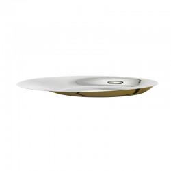 Foster Dish Ø46Cm - Norman Foster Inox And Gold - Stelton