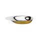 Foster Bowl Ø36Cm - Norman Foster Inox And Gold - Stelton STELTON STT711