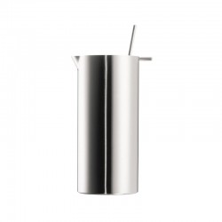 Shaker com Colher Arne Jacobsen Prateado - Stelton STELTON STT020-1