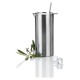 Shaker com Colher Arne Jacobsen Prateado - Stelton STELTON STT020-1