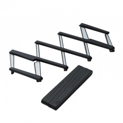 Salvamanteles Extensible - Stretch Negro - Joseph Joseph