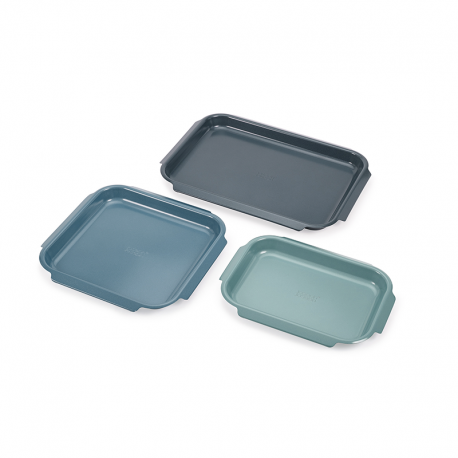 Set of 3 Non-Stick Baking Trays - Nest Bake Blue - Joseph Joseph JOSEPH JOSEPH JJ45064
