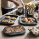 Conj. 3 Tabuleiros Anti-Aderentes para Forno - Nest Bake Azul - Joseph Joseph JOSEPH JOSEPH JJ45064