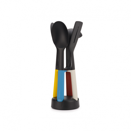 4-piece Utensil Set with Storage Stand - Elevate Slim Multicolour - Joseph Joseph JOSEPH JOSEPH JJ10542