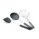 3-Piece Wok Utensil Set Black - Nest Fusion - Joseph Joseph JOSEPH JOSEPH JJ10576